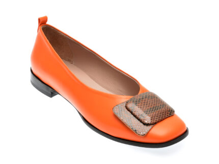 Balerini casual EPICA portocalii