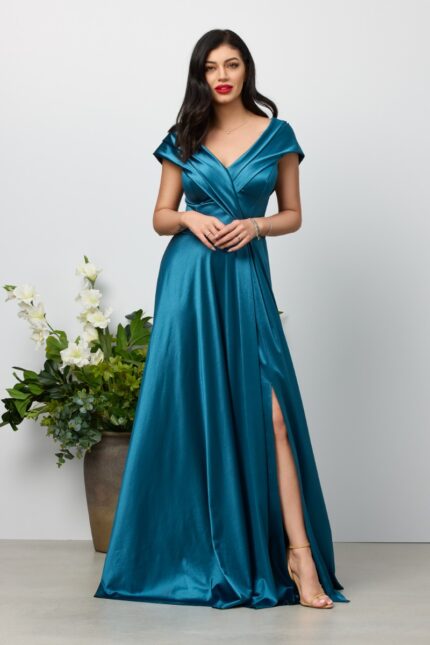 Rochie de ocazie Khalitheea Turcoaz