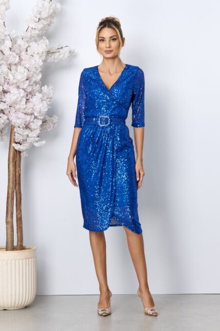 Rochie de ocazie Expression Albastra