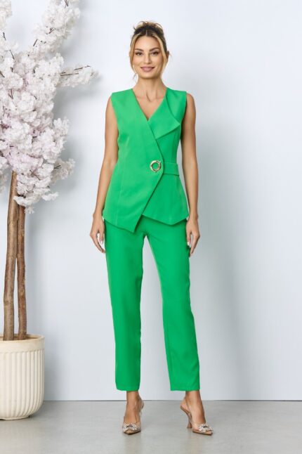 Costum elegant Mathias Verde