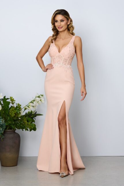 Rochie de ocazie Genovia Peach