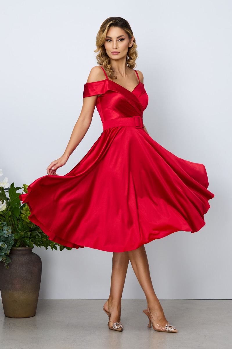 Rochie de ocazie Ynesa Rosie Rochie de ocazie Ynesa Rosie