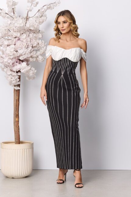 Rochie de ocazie Adelais Neagra