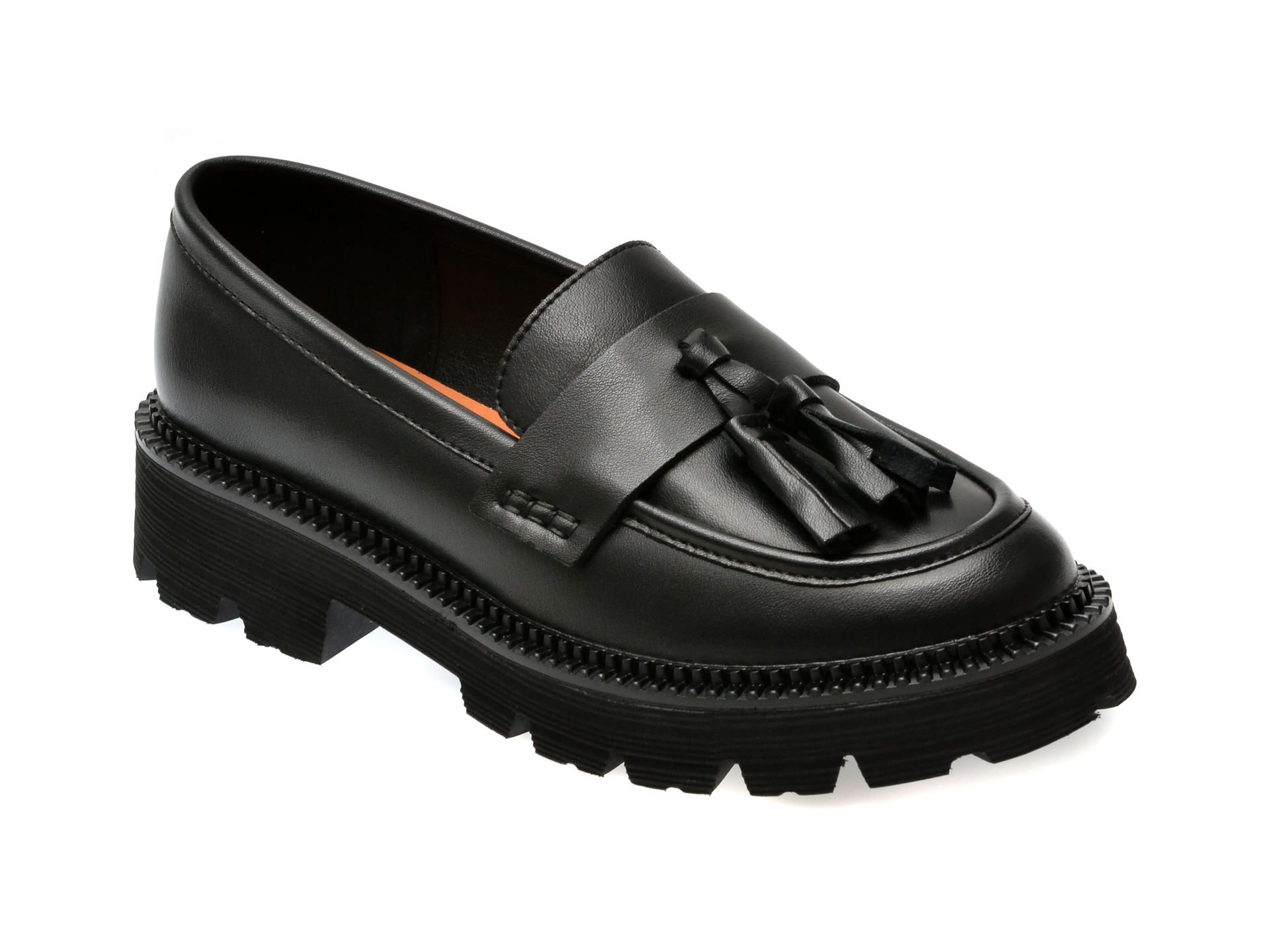 Mocasini casual FLAVIA PASSINI negri Mocasini casual FLAVIA PASSINI negri