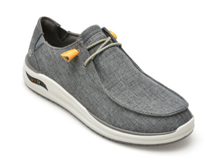 Mocasini casual SKECHERS gri