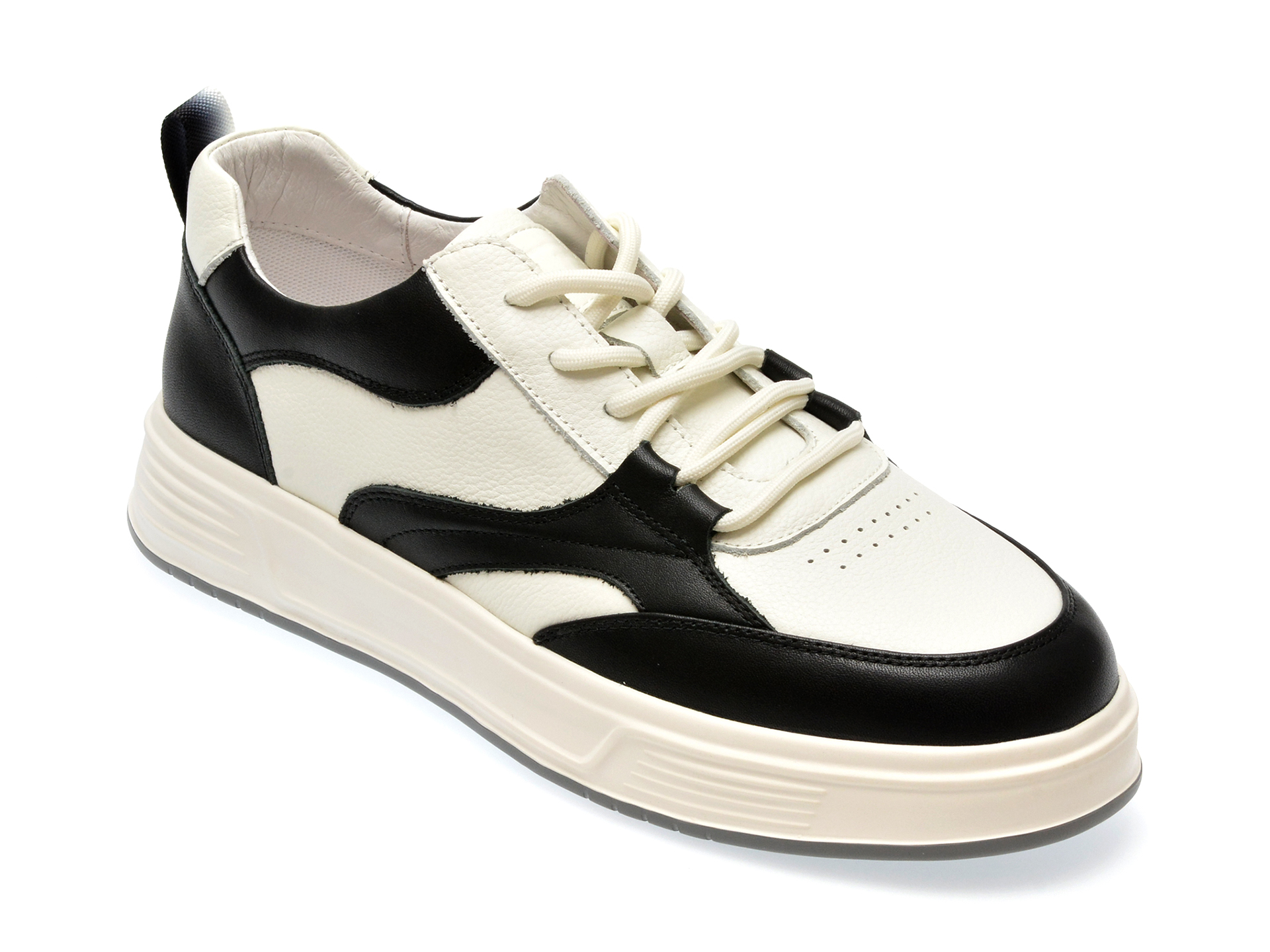 Pantofi casual BITE THE BULLET alb-negru Pantofi casual BITE THE BULLET alb-negru