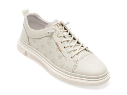 Pantofi casual BITE THE BULLET albi