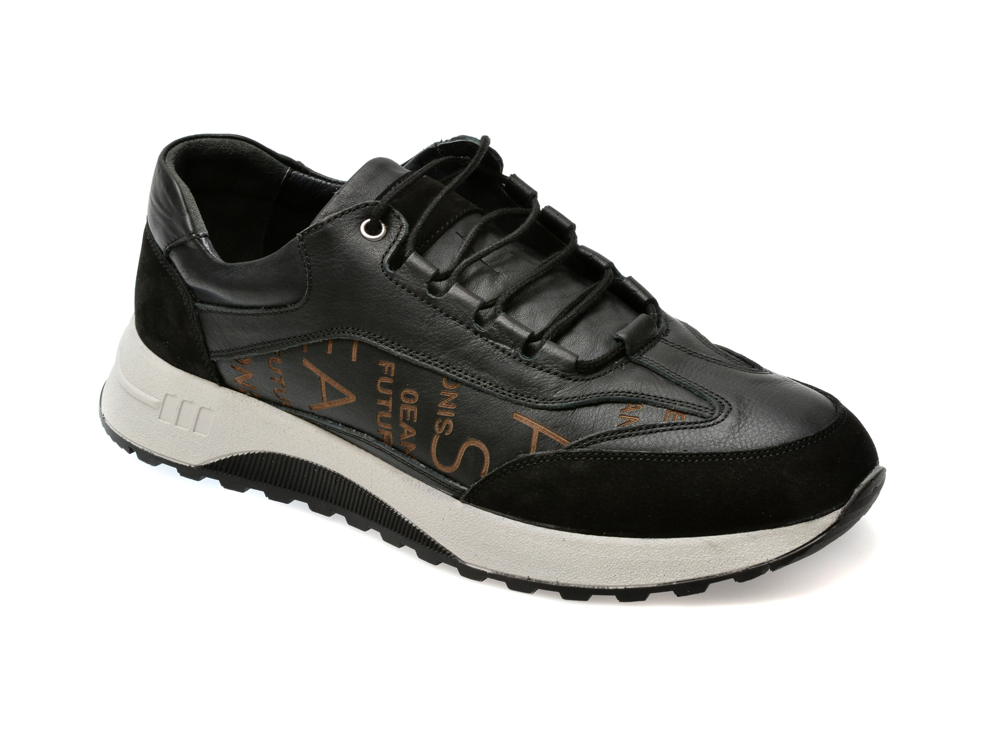 Pantofi casual BITE THE BULLET negri