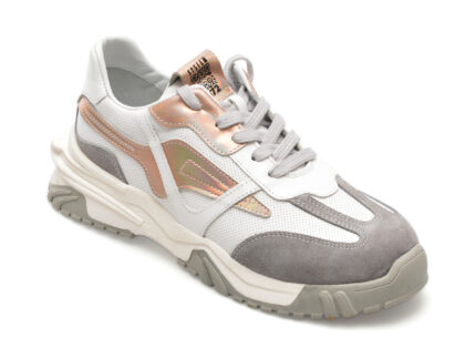 Pantofi casual DONNA CRIS albi