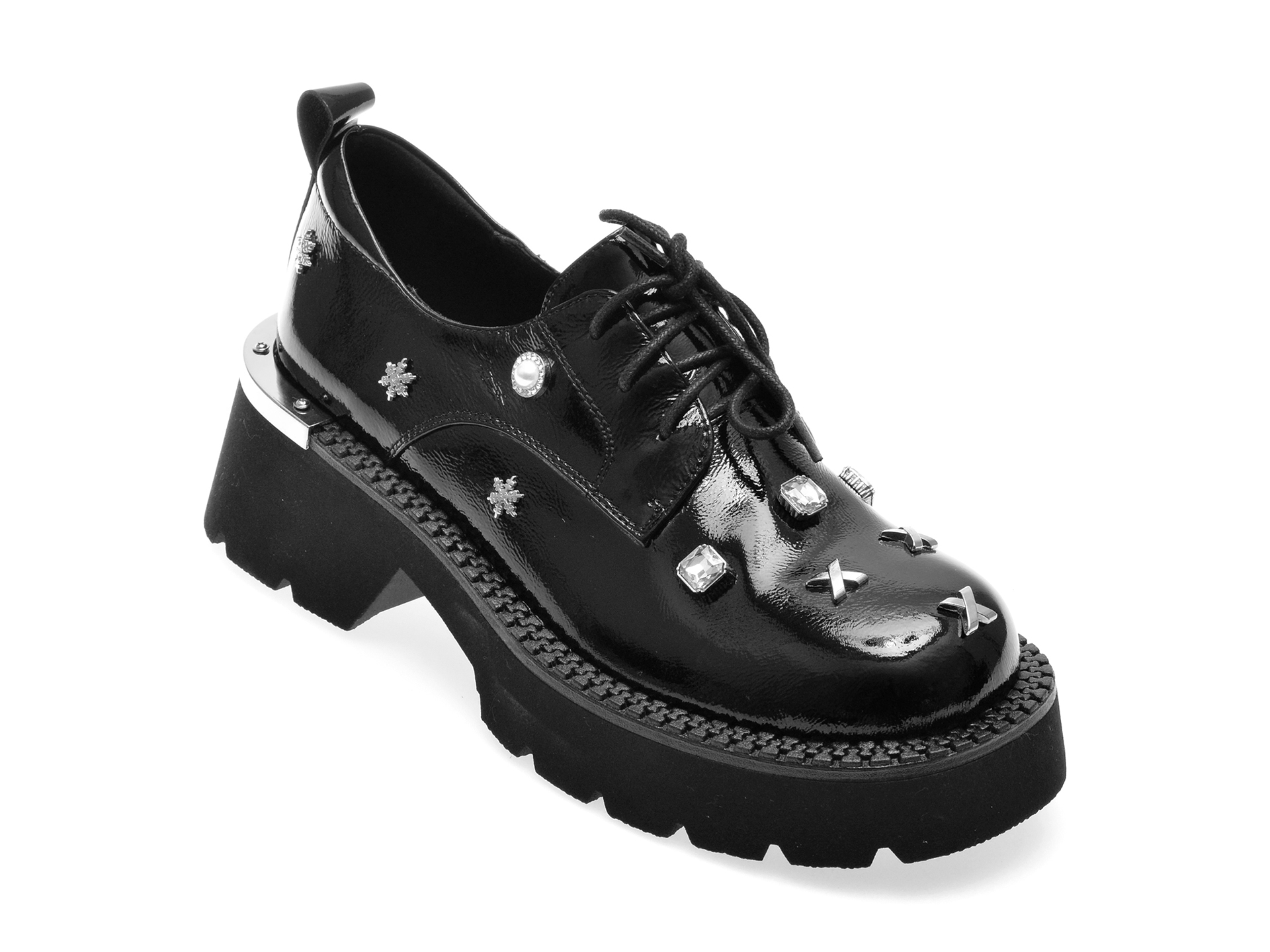 Pantofi casual EPICA negri Pantofi casual EPICA negri