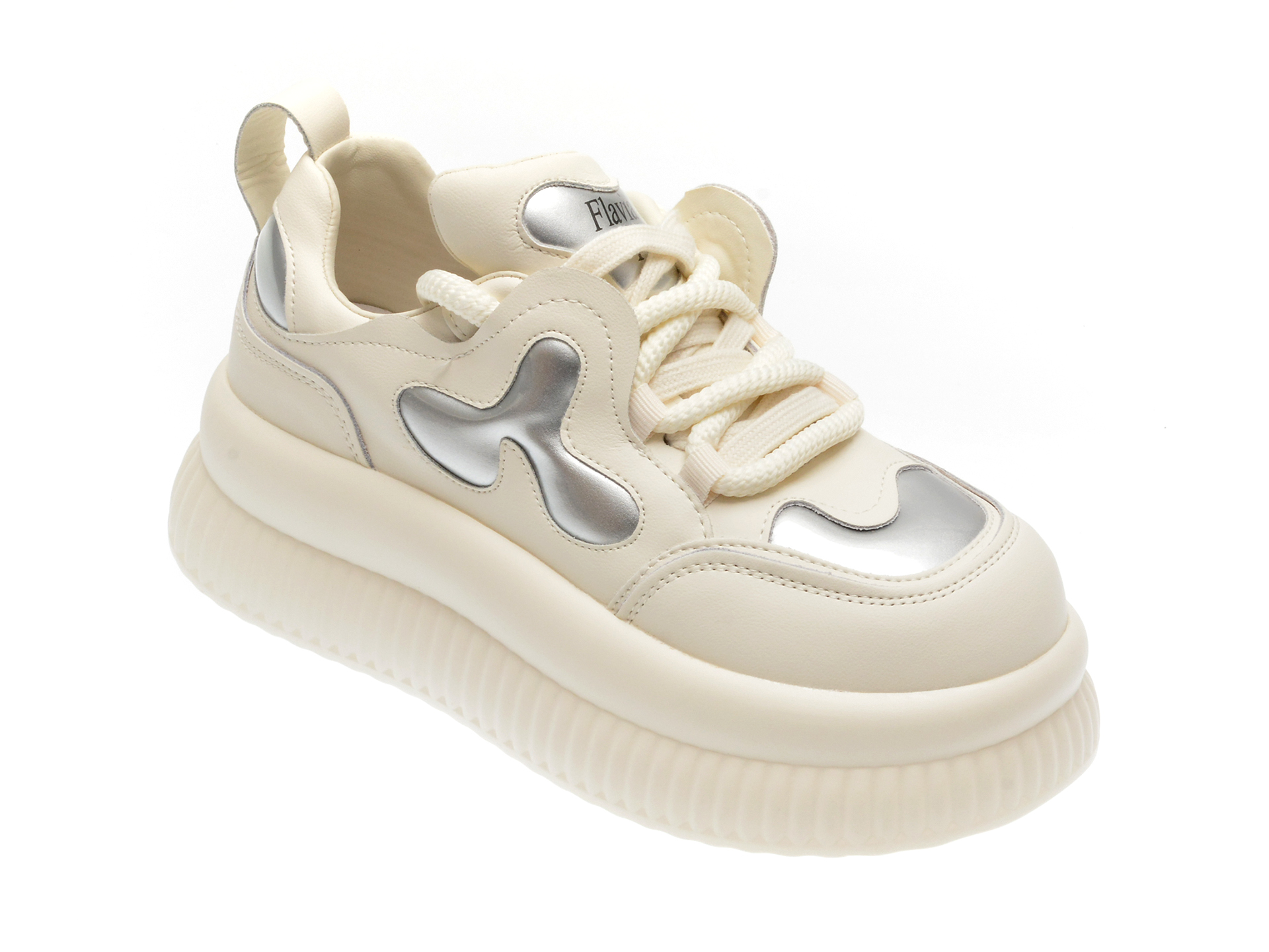 Pantofi casual FLAVIA PASSINI argintii Pantofi casual FLAVIA PASSINI argintii