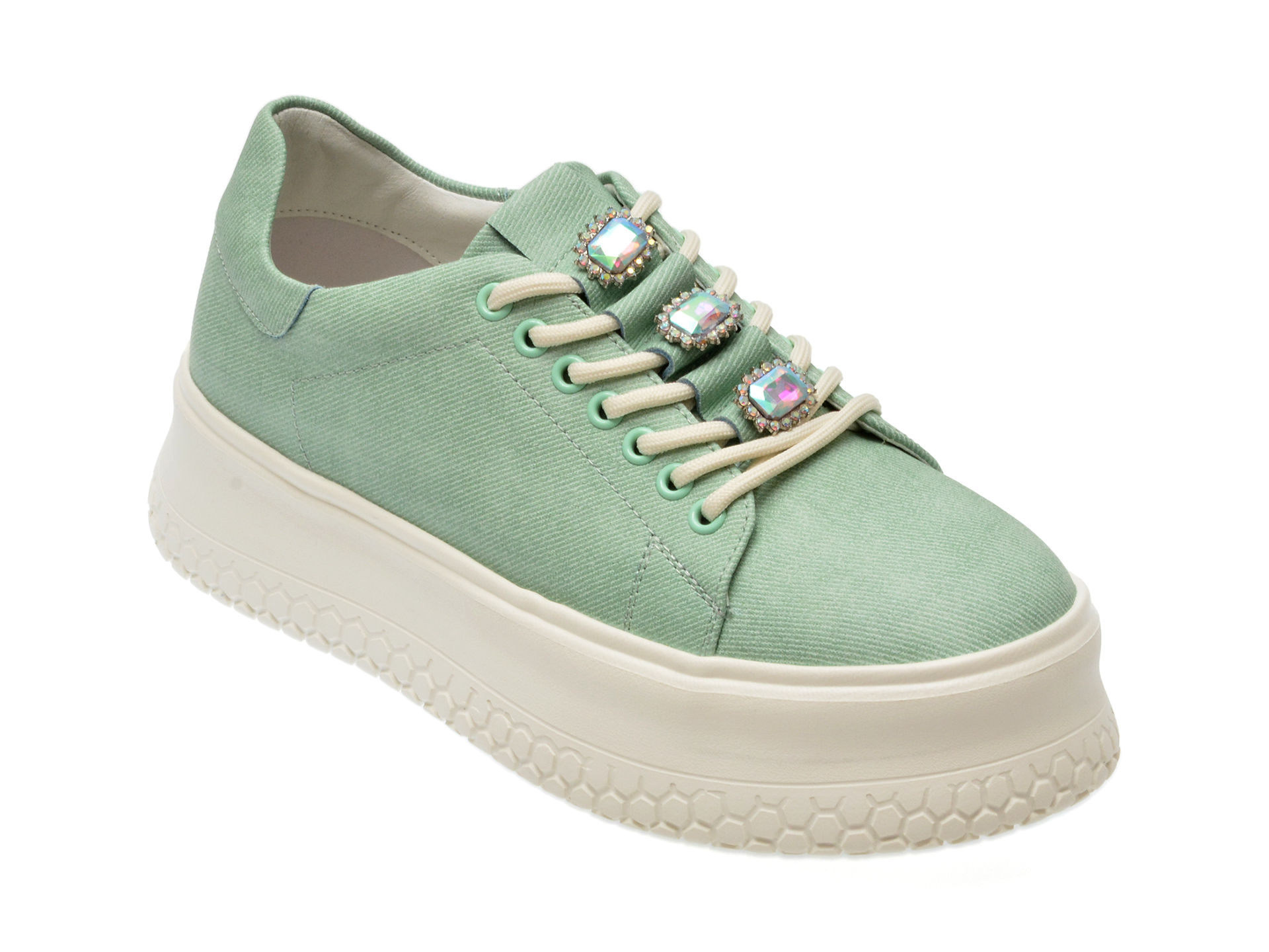 Pantofi casual FLAVIA PASSINI verzi