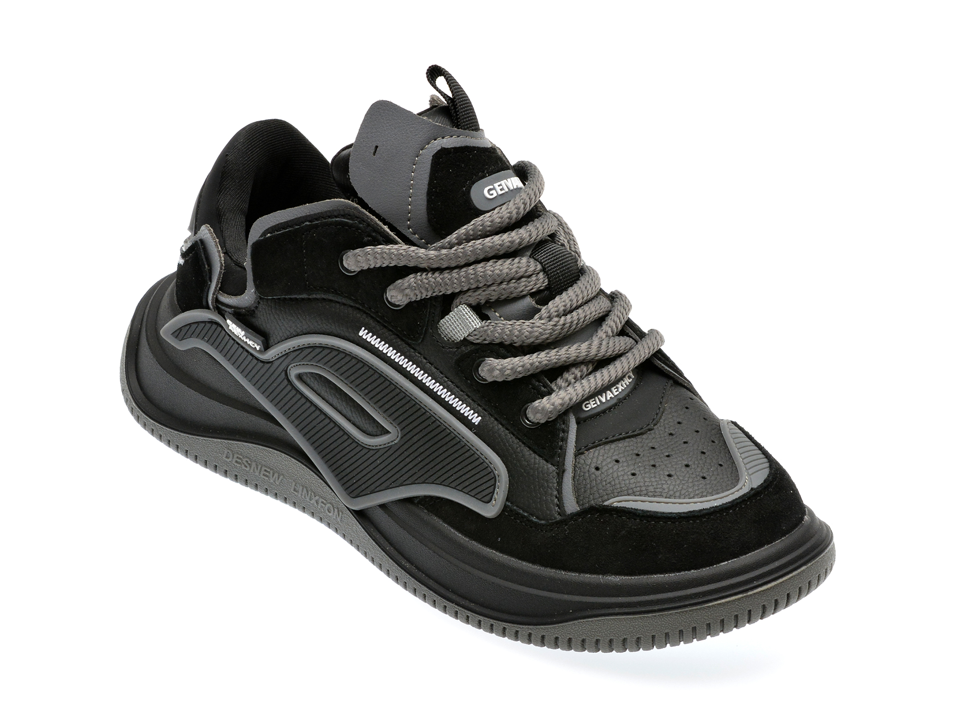 Pantofi casual GEIVAEXHCY negri Pantofi casual GEIVAEXHCY negri
