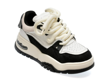 Pantofi casual GRYXX alb-negru