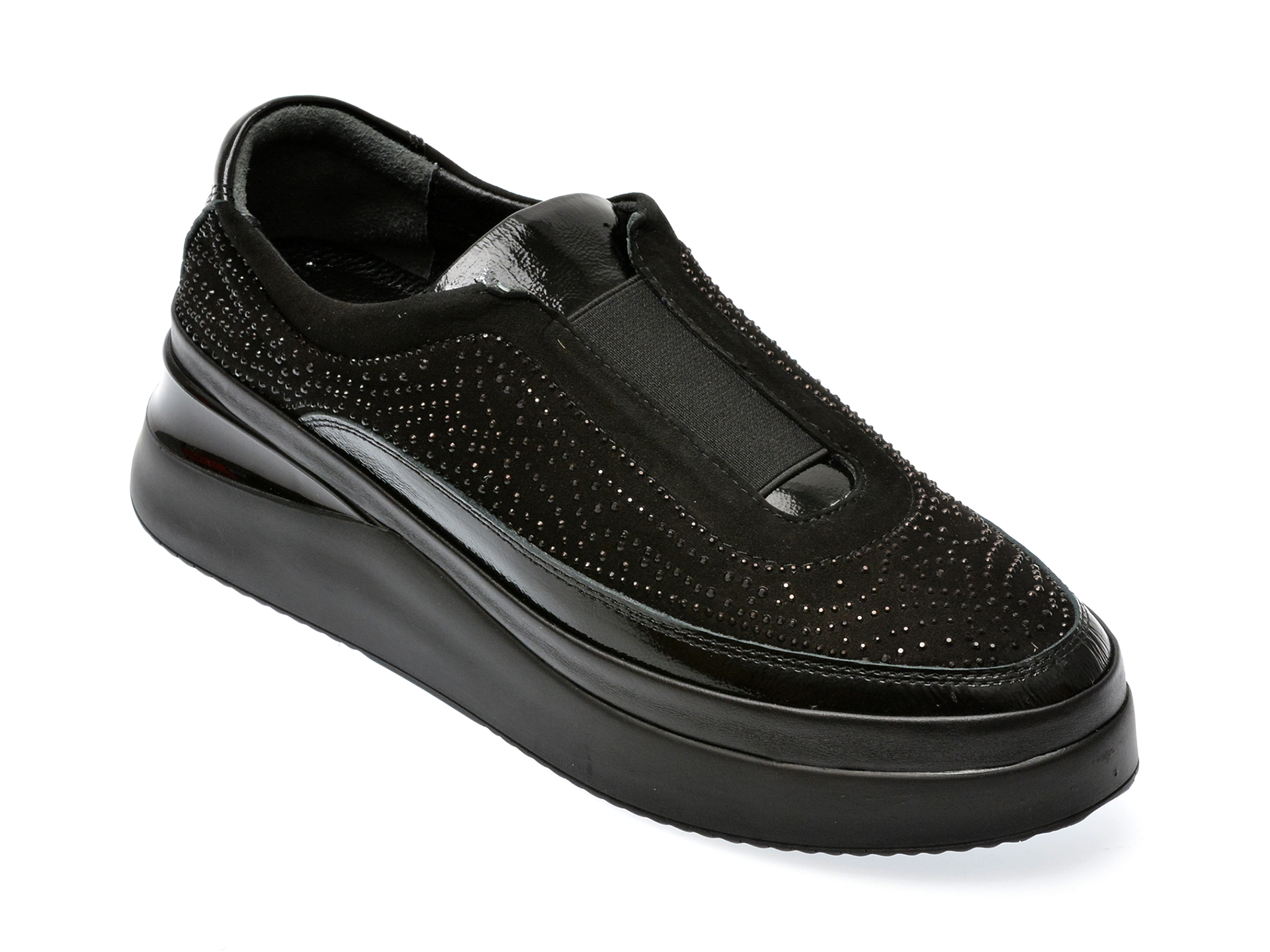 Pantofi casual IMAGE negri Pantofi casual IMAGE negri