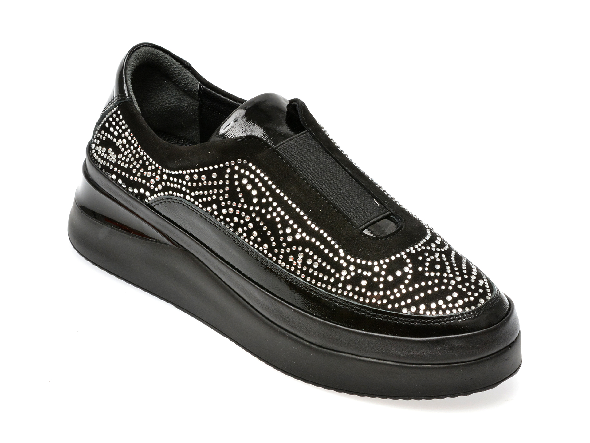 Pantofi casual IMAGE negri Pantofi casual IMAGE negri