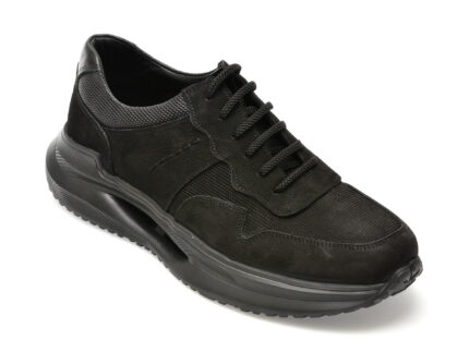 Pantofi casual OTTER negri