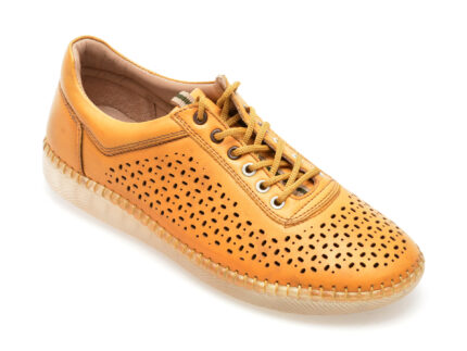 Pantofi casual OZIYS galbeni