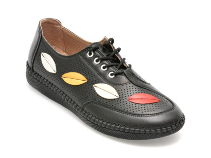 Pantofi casual OZIYS negri