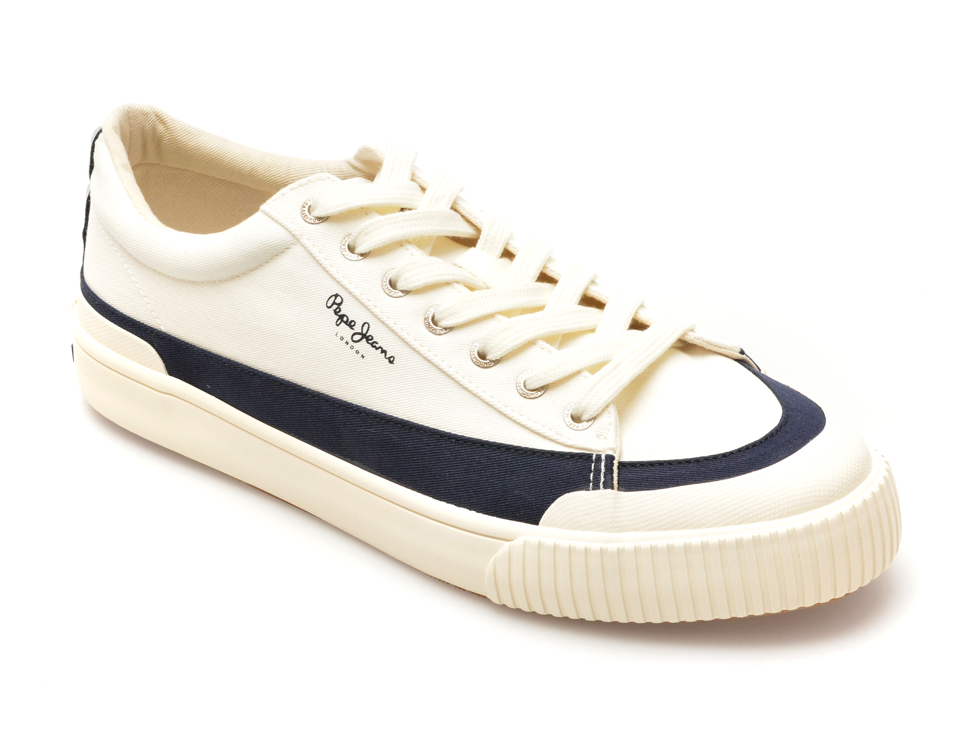 Pantofi casual PEPE JEANS albi