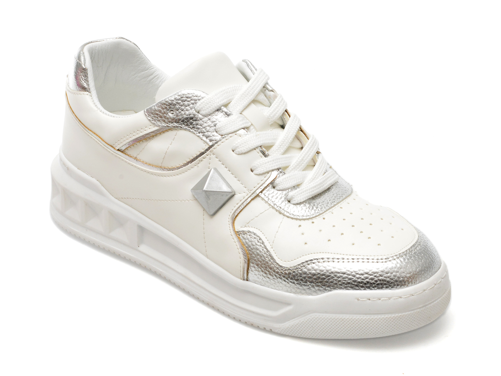 Pantofi casual PESETTO argintii Pantofi casual PESETTO argintii