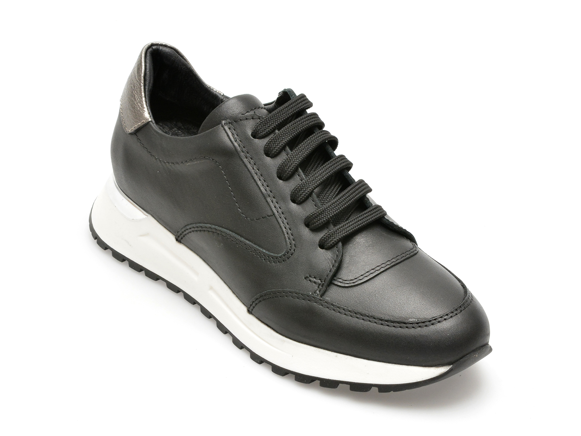 Pantofi casual QUSHELI negri Pantofi casual QUSHELI negri