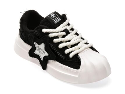 Pantofi casual REPUSEN negri