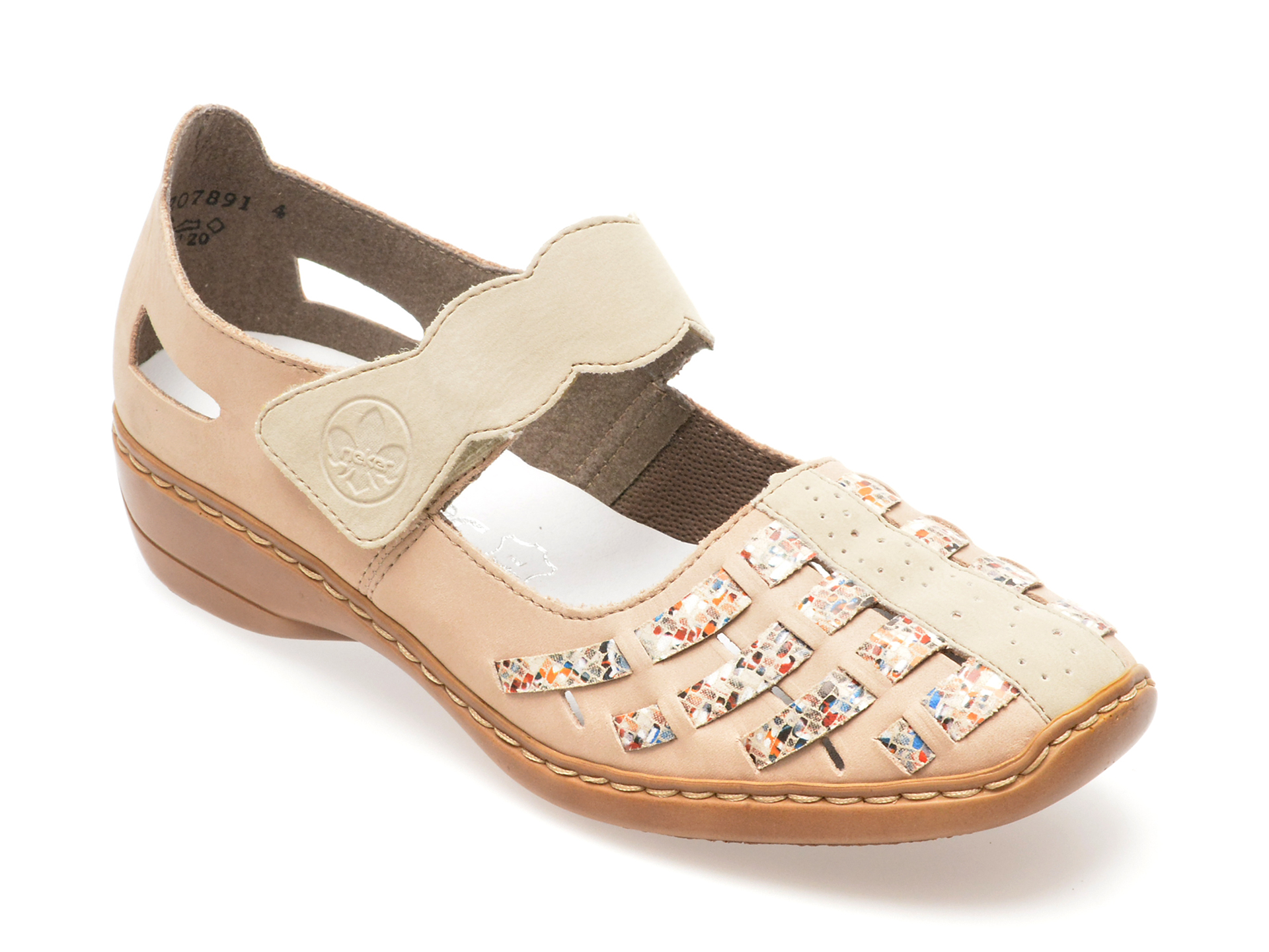 Pantofi casual RIEKER bej Pantofi casual RIEKER bej