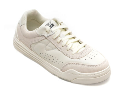 Pantofi CLARKS albi