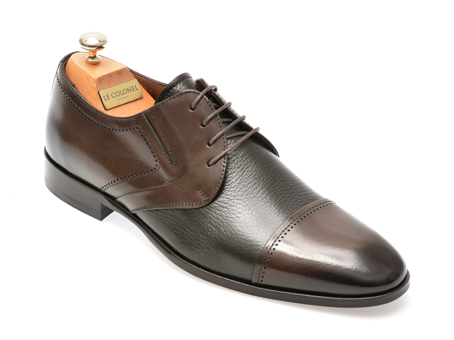 Pantofi eleganti LE COLONEL maro