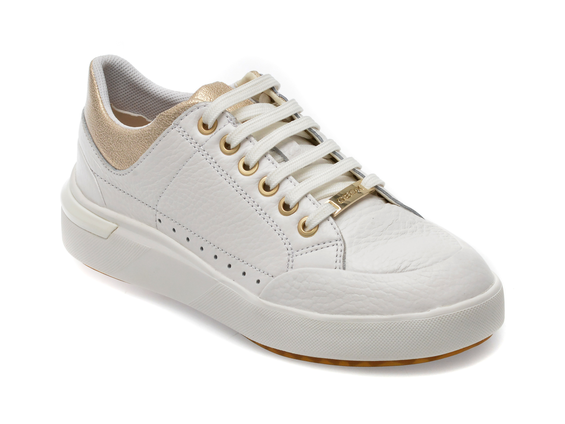 Pantofi GEOX albi Pantofi GEOX albi