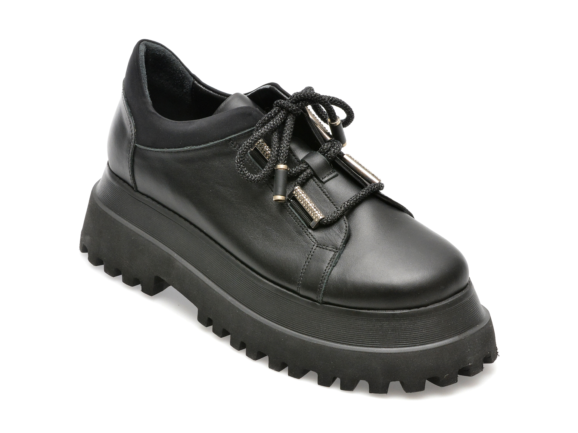 Pantofi GOLD DEER negri Pantofi GOLD DEER negri
