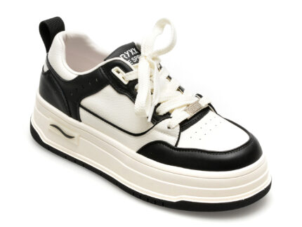 Pantofi GRYXX alb-negru