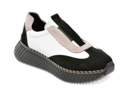 Pantofi GRYXX alb-negru