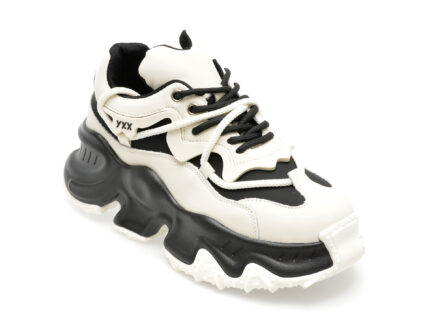Pantofi GRYXX alb-negru