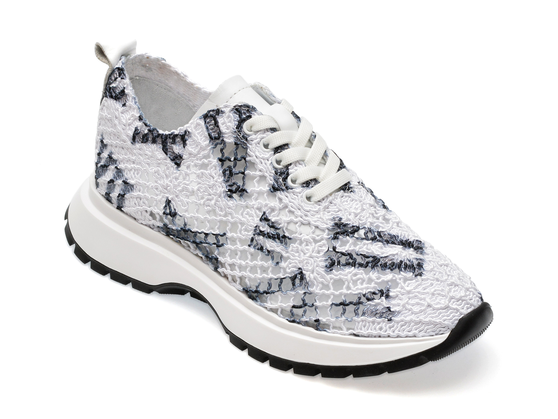 Pantofi sport GRYXX alb-negru