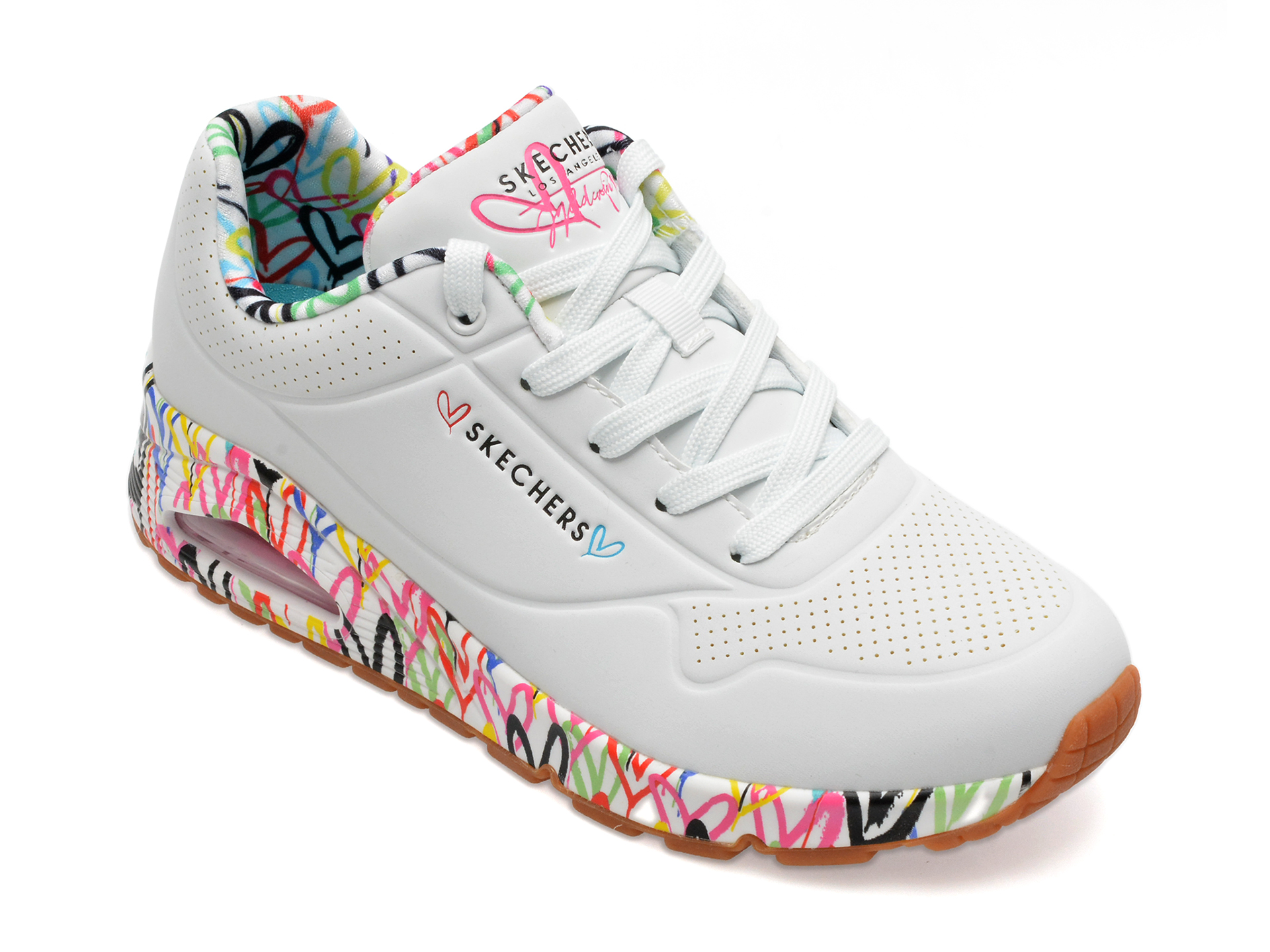 Pantofi sport SKECHERS albi