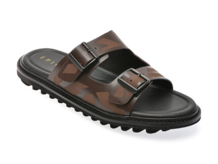 Papuci casual EPICA maro