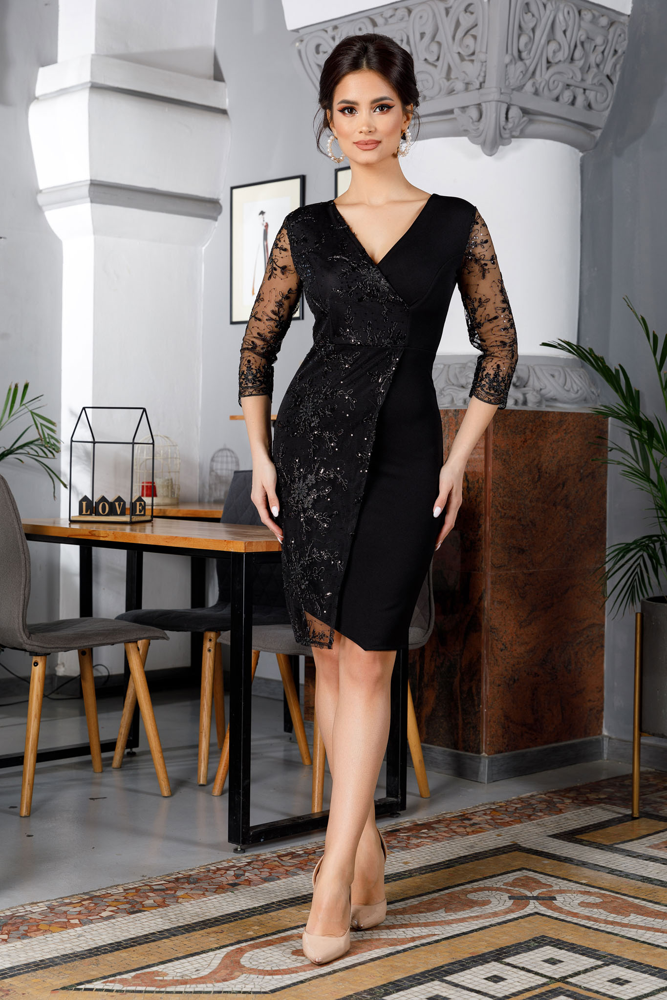 Rochie Verona Neagra Rochie Verona Neagra