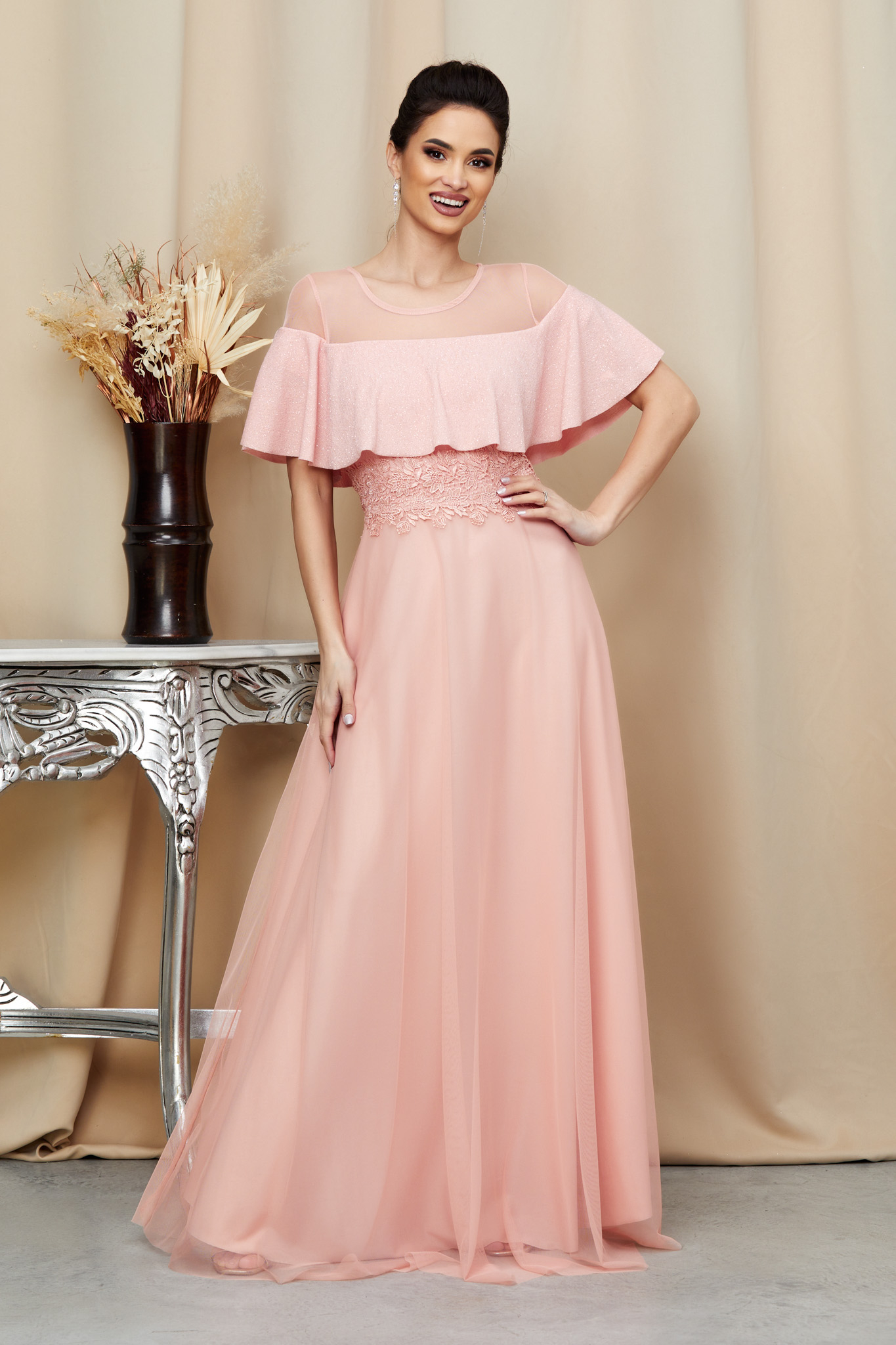 Rochie Adellya Peach Rochie Adellya Peach