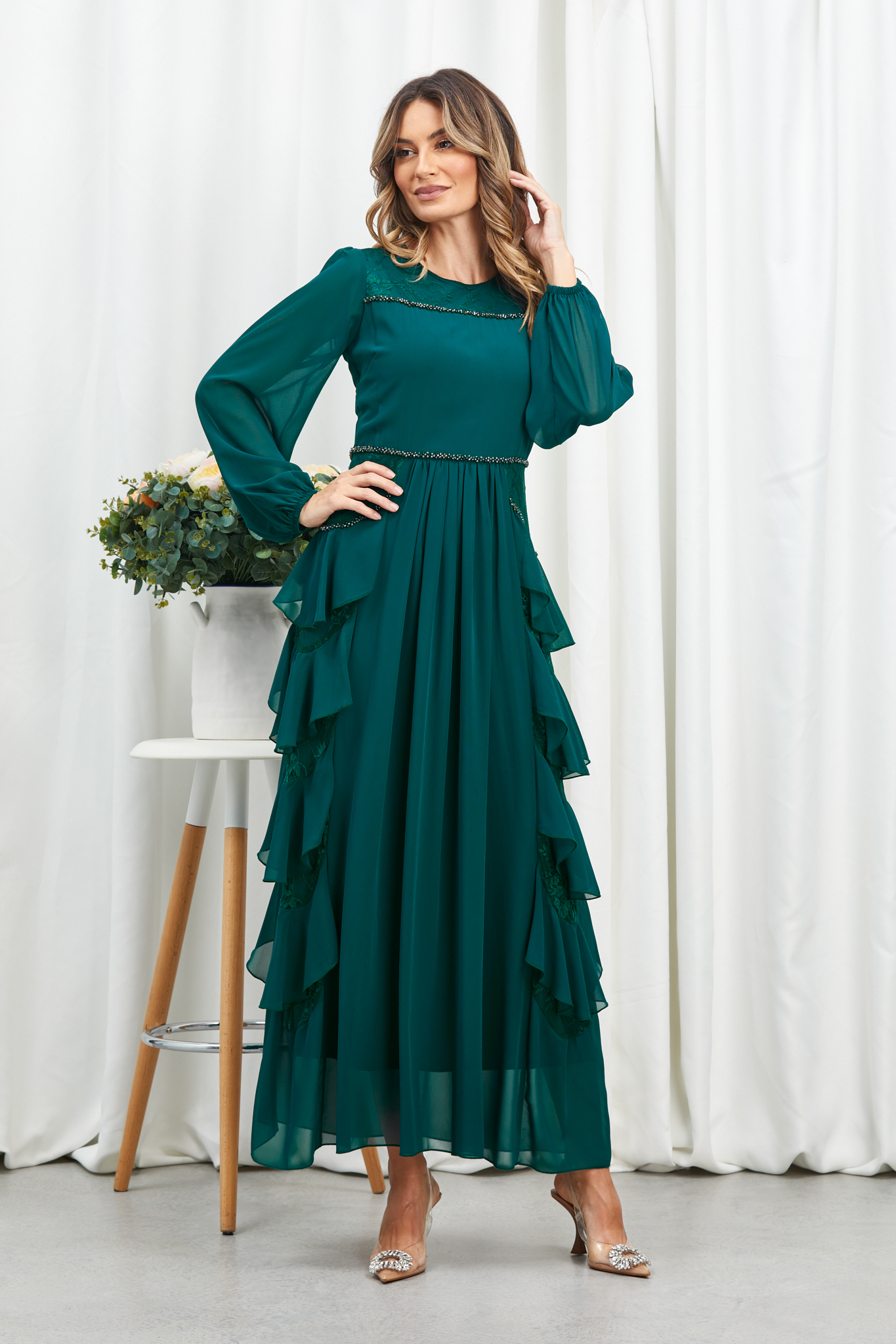 Rochie Kefalonia Verde Rochie Kefalonia Verde