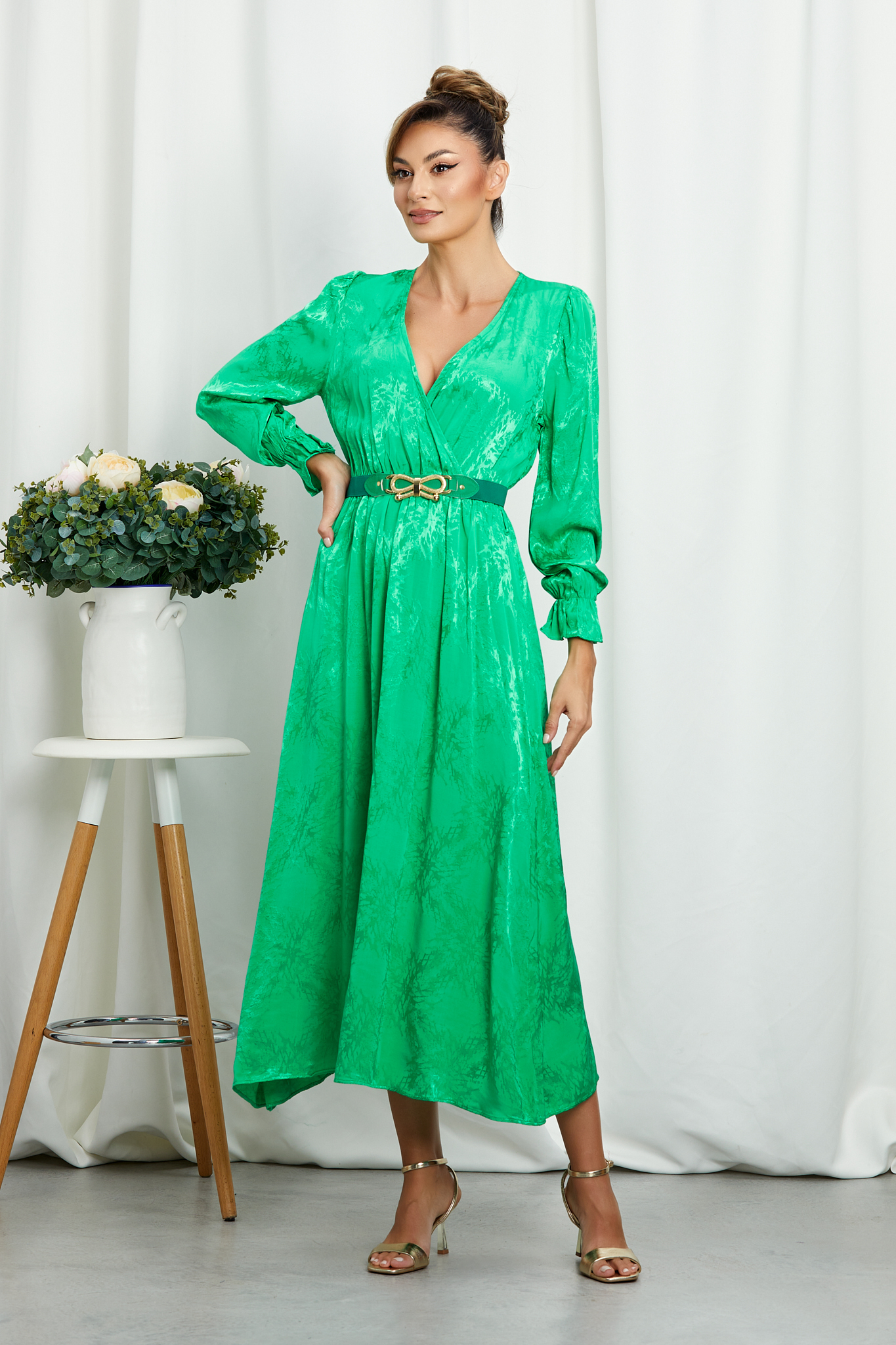 Rochie Octavia Verde Rochie Octavia Verde