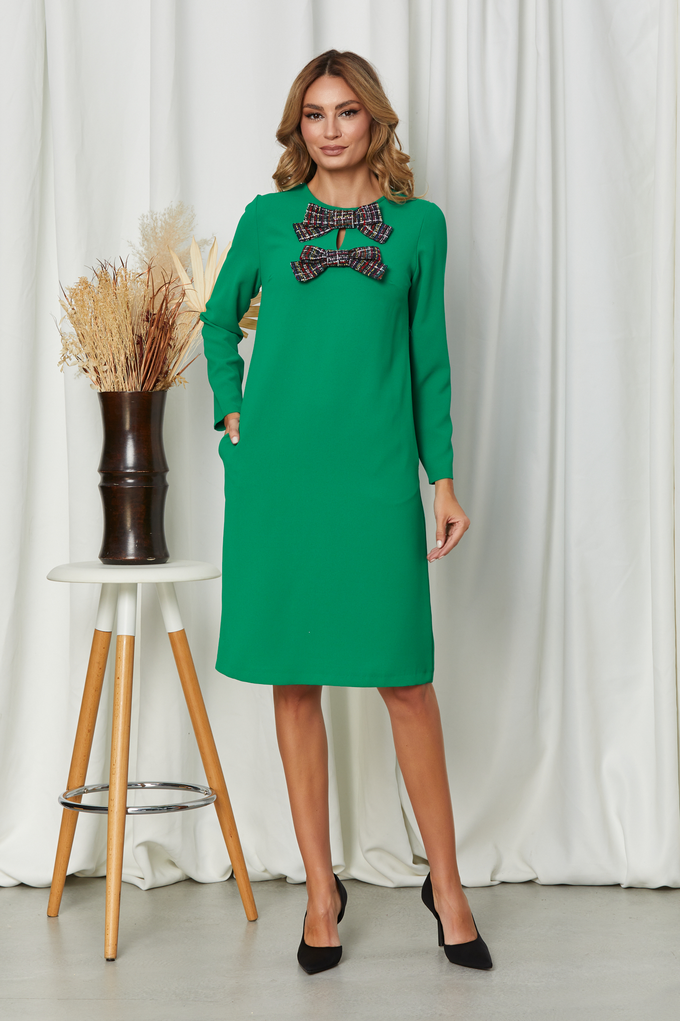 Rochie Patricia Verde Rochie Patricia Verde