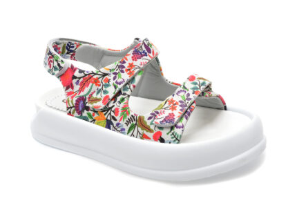 Sandale casual GRYXX albe