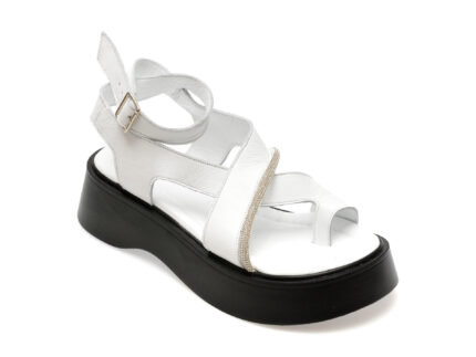 Sandale casual GRYXX albe
