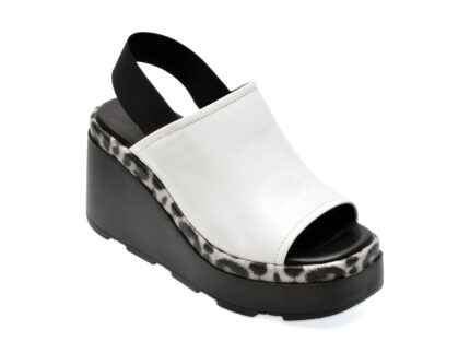 Sandale casual GRYXX albe