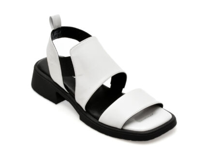 Sandale casual GRYXX albe