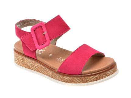 Sandale casual RIEKER fucsia