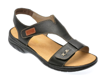 Sandale casual RIEKER negre