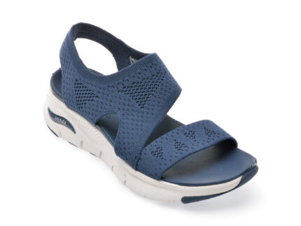 Sandale casual SKECHERS bleumarin